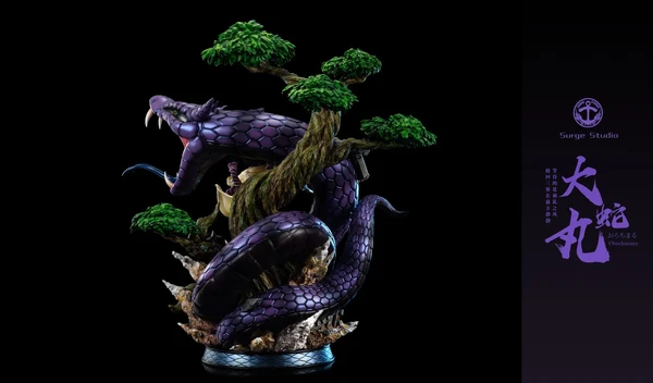 Surge Studio Naruto Orochimaru Resin PU Collectible Statue