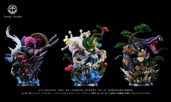 Surge Studio Naruto Orochimaru Resin PU Collectible Statue