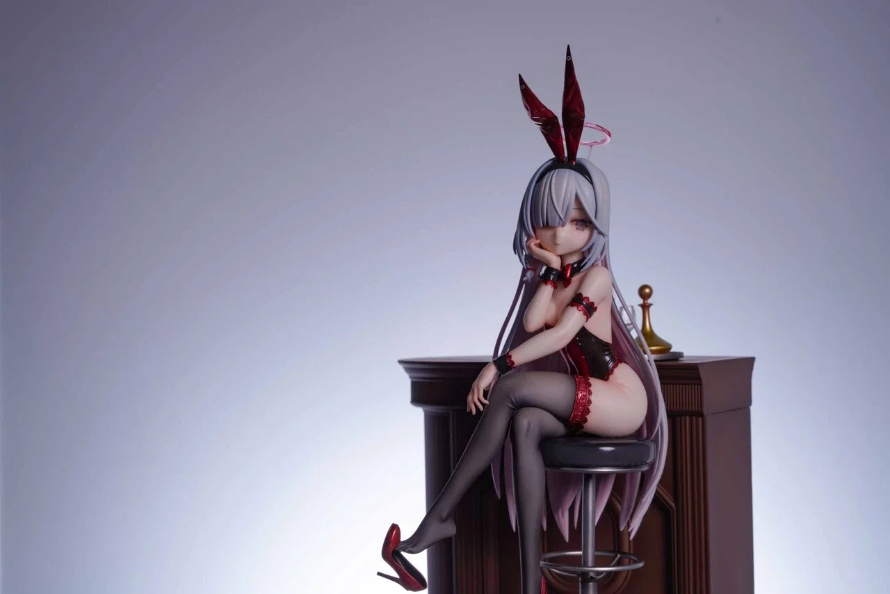 TouFou Figure Studio Blue Archive Plana Bunny Ver. – 1/6 Scale Statue - Image 11