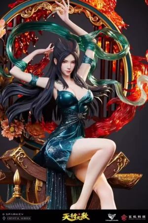 Alternative view of TriEagles Studio   Nine Songs in the Sky   Flame Lingji (Yan Lingji) – 1/4 Scale Licensed Statue 
