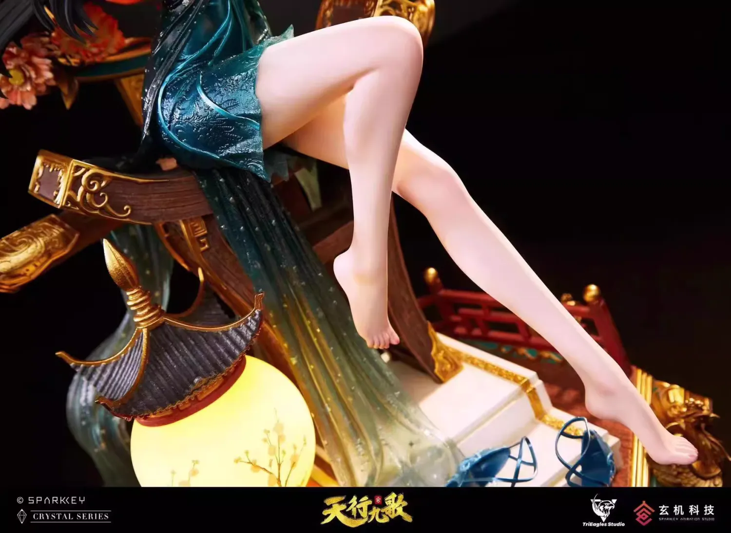 TriEagles Studio Nine Songs in the Sky Flame Lingji (Yan Lingji) – 1/4 Scale Licensed Statue - Image 7