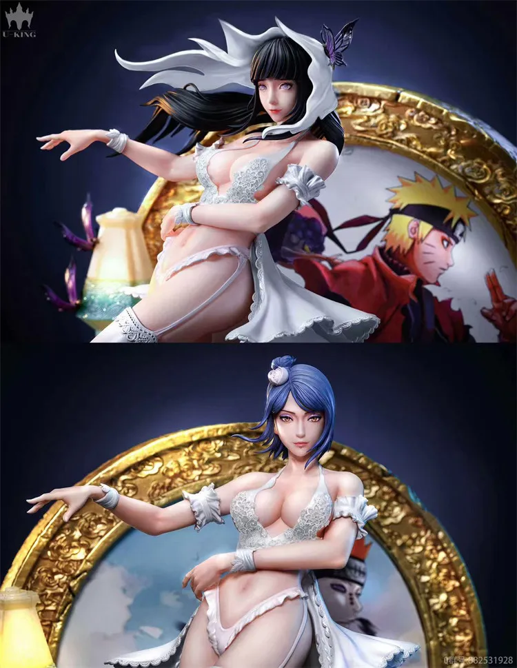 U-King Studio Naruto Konan & Hinata Bride Ver. – 16 Scale Resin Statue