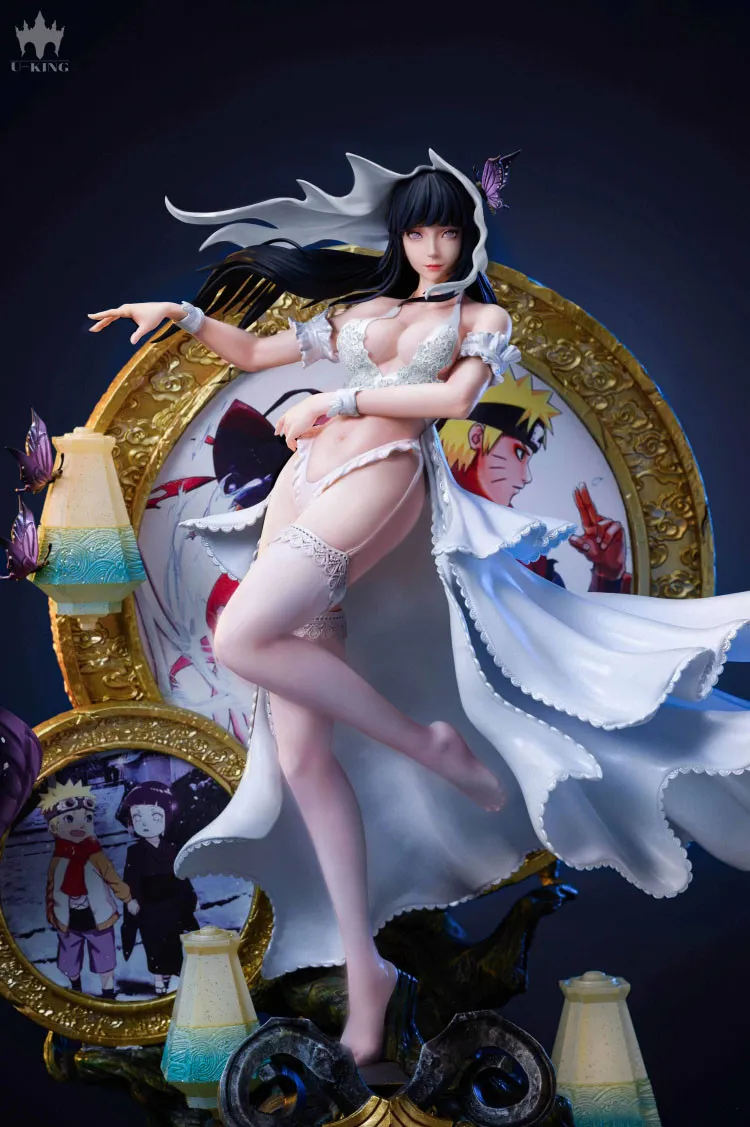 U-King Studio Naruto Konan & Hinata Bride Ver. – 1/6 Scale Resin Statue - Image 4