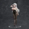 Union Creative White-Haired Bunny Girl Licensed ATBC-PVC ABS Figure
