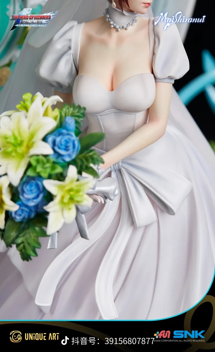 Unique Art Studio The King of Fighters XV Mai Shiranui Wedding Ver. 1/6 Scale Statue (Licensed)
