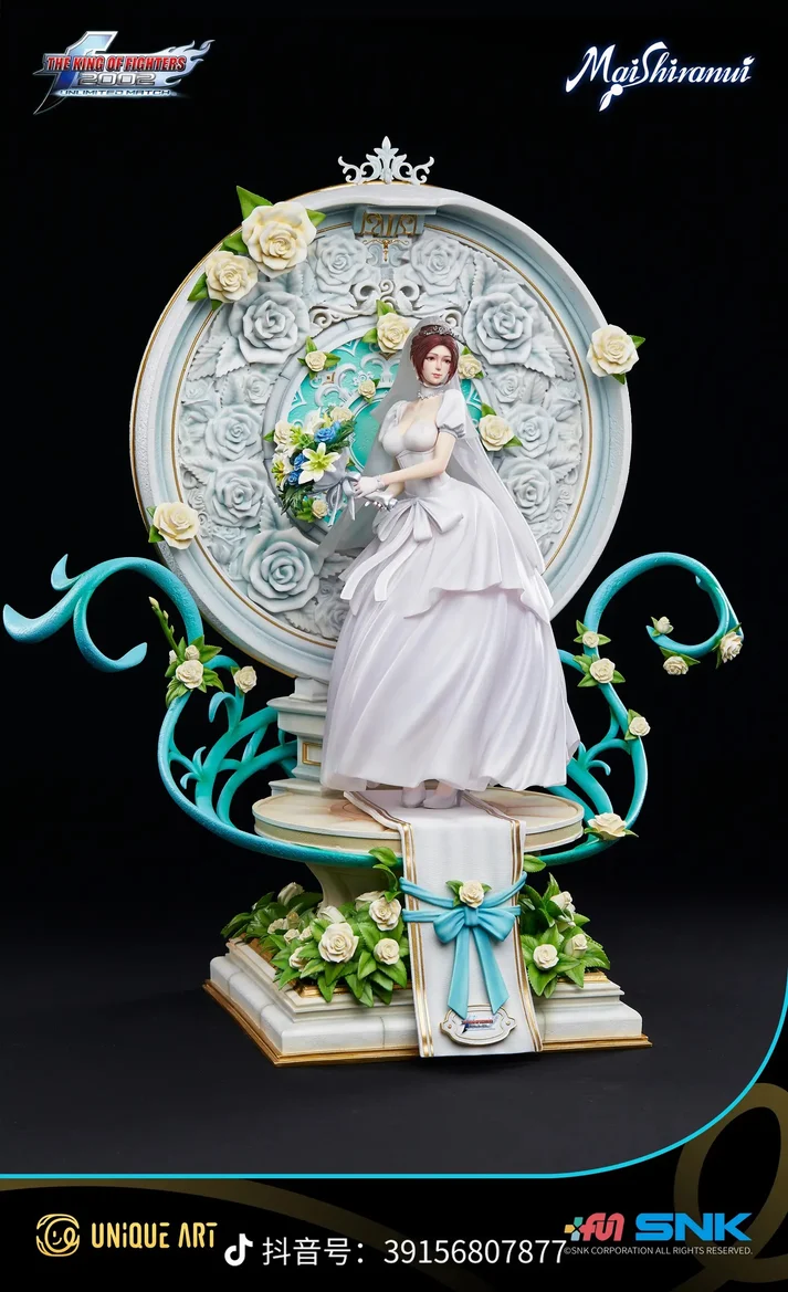 Unique Art Studio The King of Fighters XV Mai Shiranui Wedding Ver. 1/6 Scale Statue (Licensed)