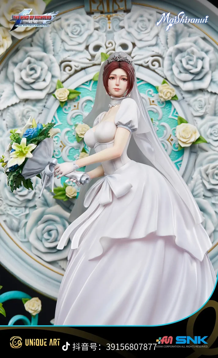 Unique Art Studio The King of Fighters XV Mai Shiranui Wedding Ver. 1/6 Scale Statue (Licensed)