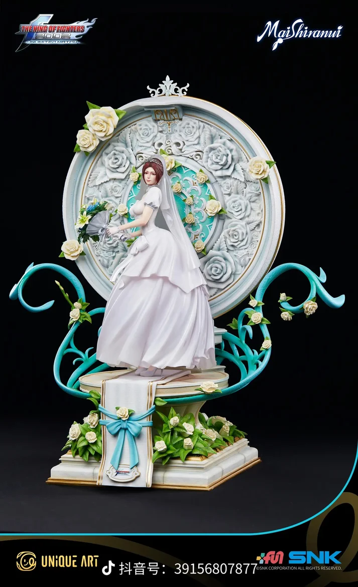 Unique Art Studio The King of Fighters XV Mai Shiranui Wedding Ver. 1/6 Scale Statue (Licensed)