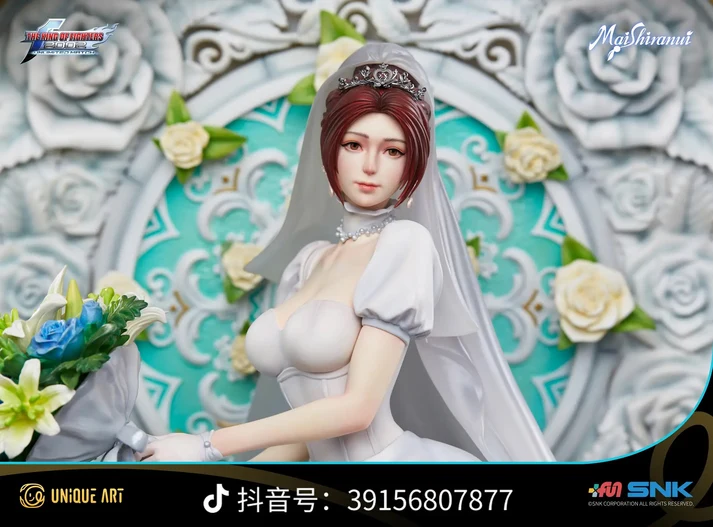 Unique Art Studio The King of Fighters XV Mai Shiranui Wedding Ver. 1/6 Scale Statue (Licensed)