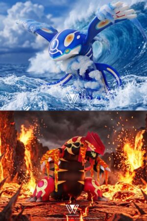 Wonder Studio Pokémon Groudon X Kyogre
