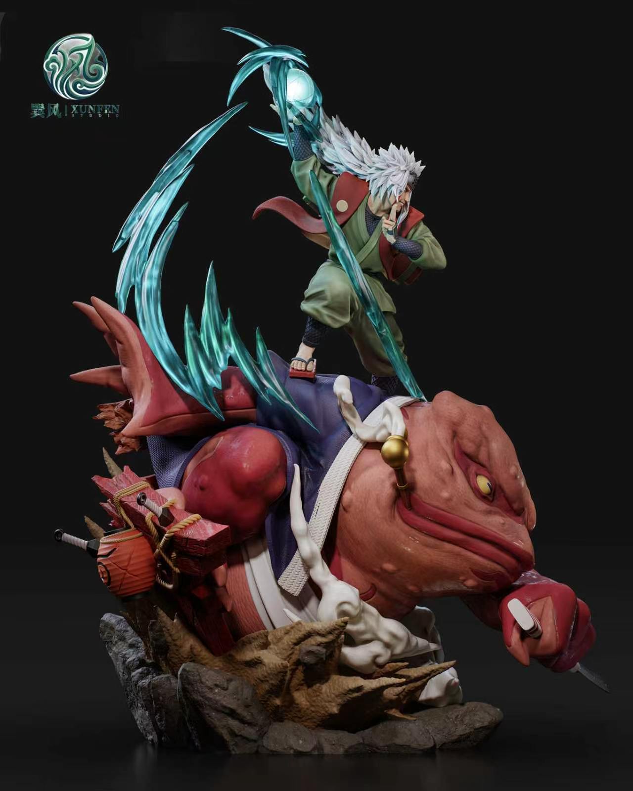 XF Studio Naruto Jiraiya & Gamabunta