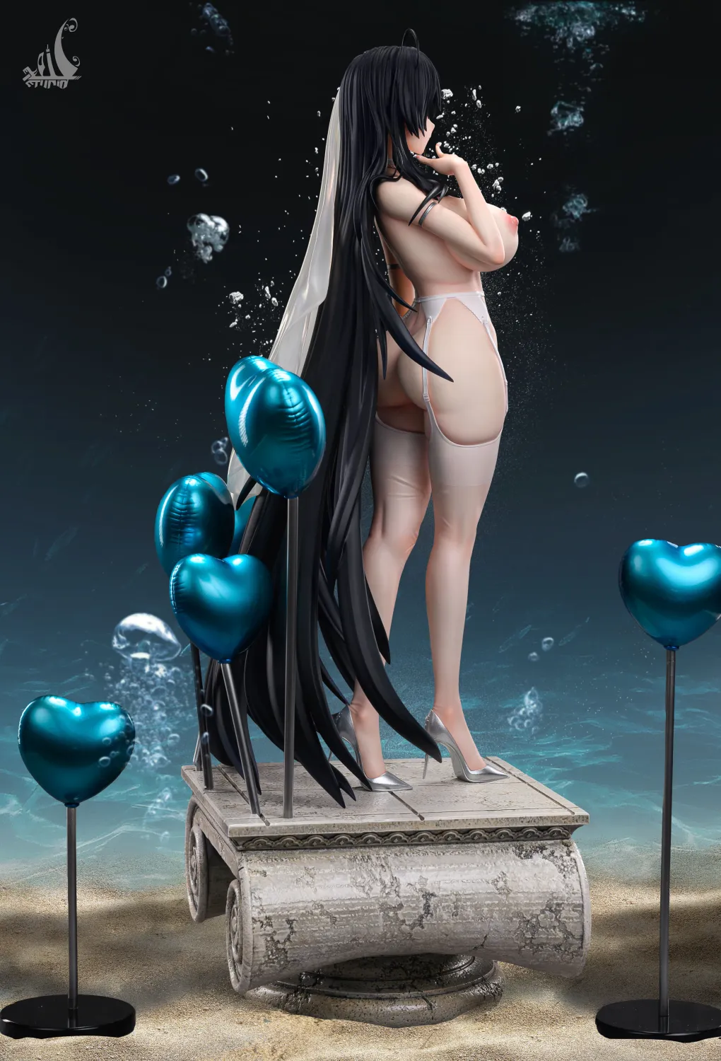 Alternate angle of the IJN Taiho statue