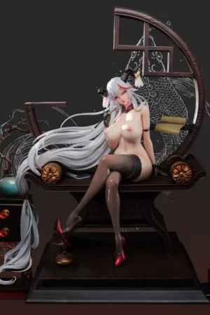 Alternative view of Xpic Studio X Acy Studio  Azur Lane  KMS Ägir – XP-02 – 1/4 Scale Resin Statue 