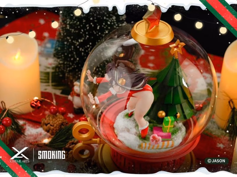 XtremeArts Studio Original Christmas Girl Licensed Resin PU Statue