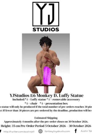 YJ Studio One Piece Monkey D. Luffy – 16 Scale Statue