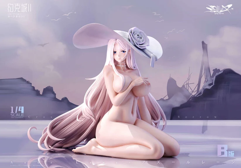 YOLO Studio & Ba Ji Studio Azur Lane USS Yorktown – 1/4 Scale Collectible Statue - Image 3