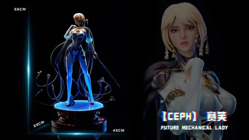 Yi Ci Fang x Polaris Studio Original Future Mechanical Lady