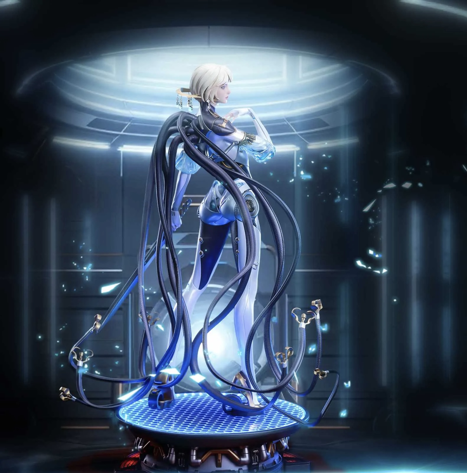 Yi Ci Fang x Polaris Studio Original Future Mechanical Lady