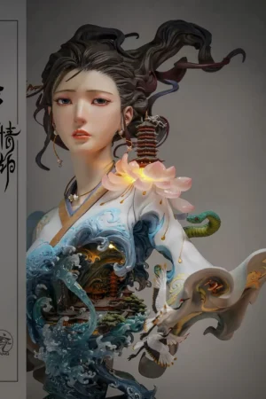 YuanXingLiang Studio 1/6 White Snake Love – Limited Edition Statue