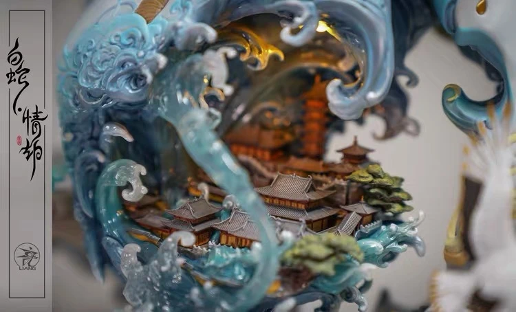 YuanXingLiang Studio 1/6 White Snake Love – Limited Edition Statue