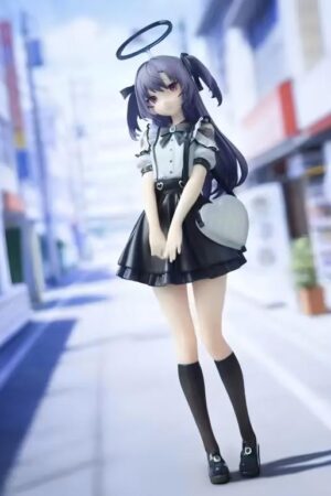 Alternative view of ZJ Studio   Blue Archive  Hayase Yuuka   Light Blue Jirai Kei Ver. – 1/6 Scale Resin Statue