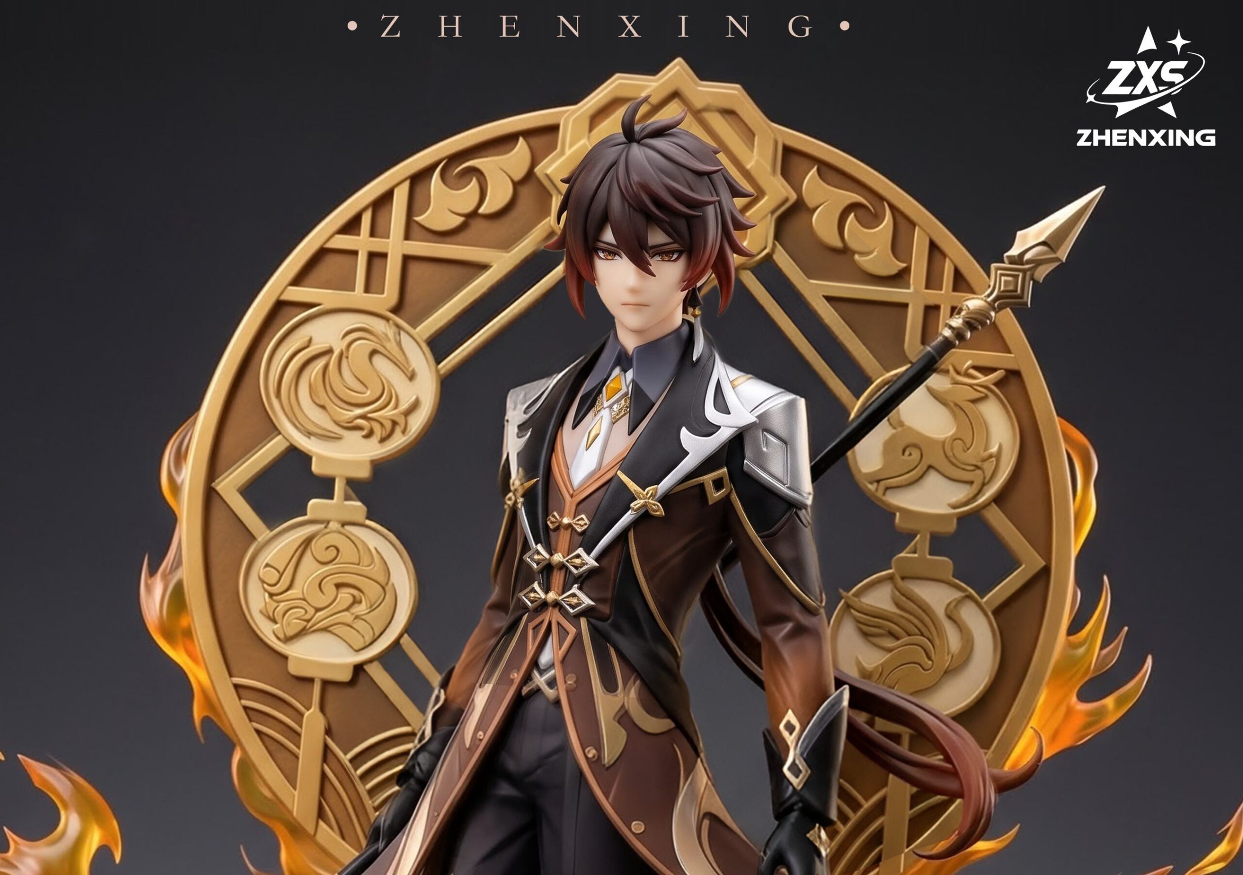 Detail of the Zhongli collectible