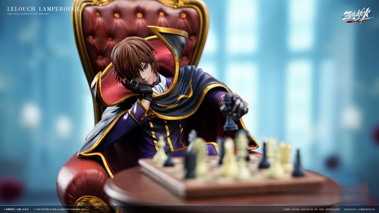 Zoldyck Studio Code Geass Lelouch of the Rebellion Lelouch vi Britannia 16 Limited 128 Resin+PU Statue