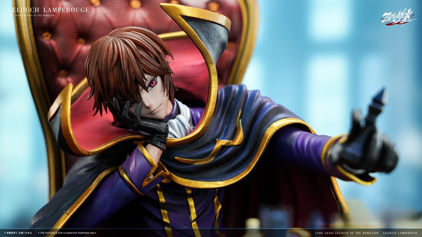 Zoldyck Studio Code Geass Lelouch of the Rebellion Lelouch vi Britannia 16 Limited 128 Resin+PU Statue
