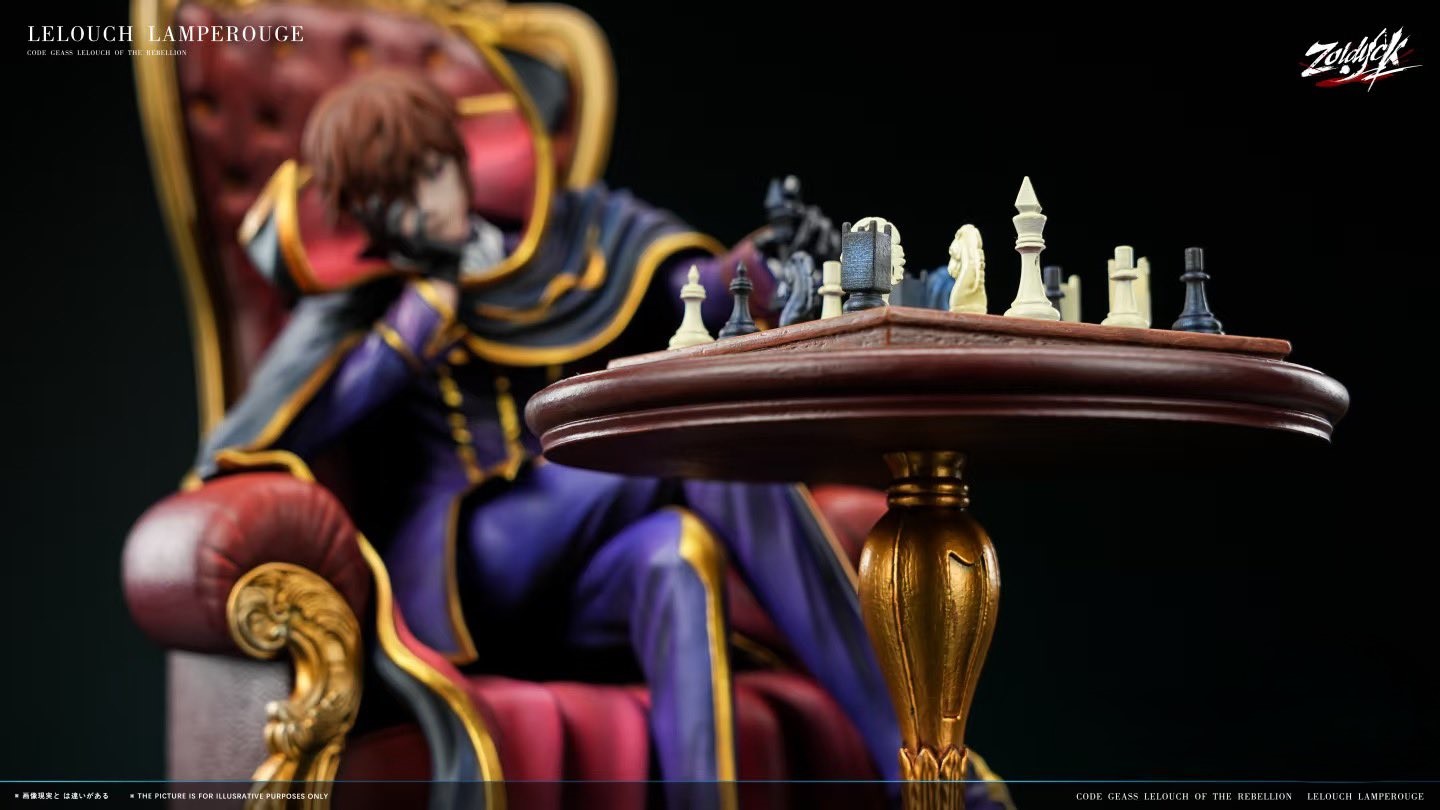 Zoldyck Studio Code Geass Lelouch of the Rebellion Lelouch vi Britannia 16 Limited 128 Resin+PU Statue