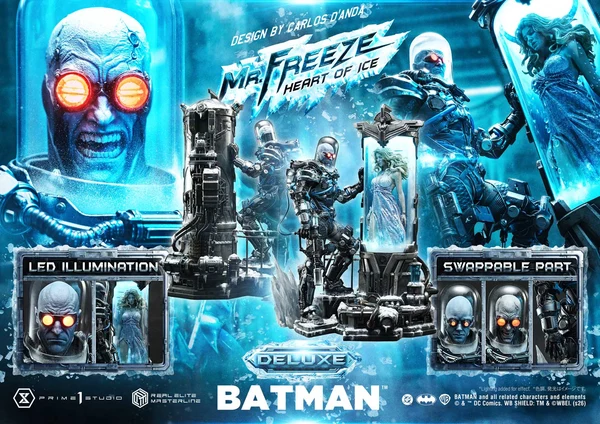 Prime 1 Studio 1/3 Mr. Freeze Statue – Licensed DC Collectible