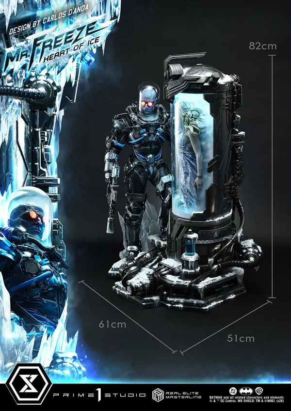 Prime 1 Studio 1/3 Mr. Freeze Statue – Licensed DC Collectible